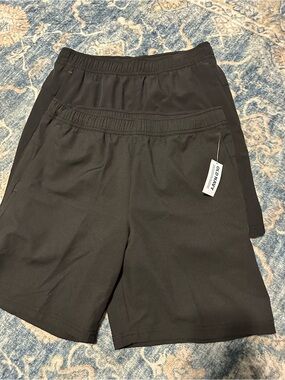 Old Navy Black Pull-On Athletic Shorts